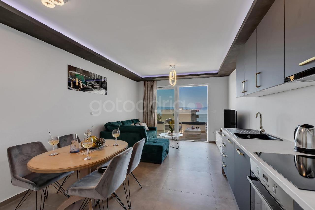 Luxury Seaview Apt Luki - Free Parking Makarska Exterior foto